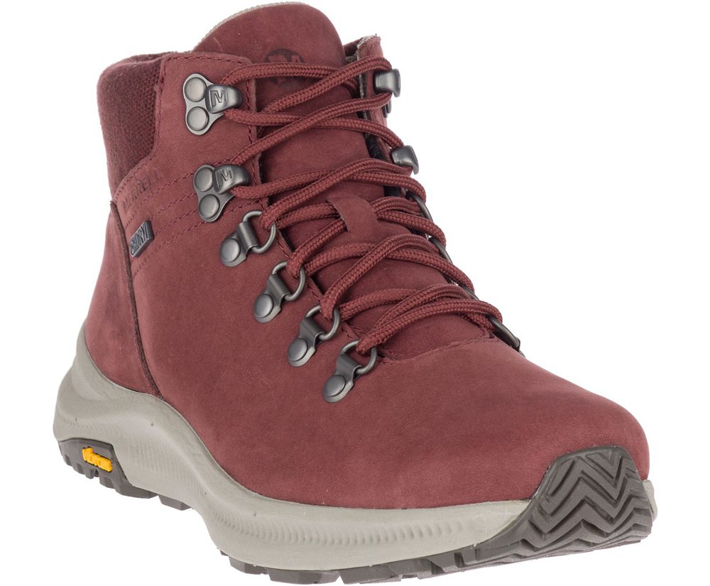 Merrell Støvler Dame - Ontario Mid Waterproof - Bordeaux - BLN264307